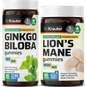 BIO KRAUTER Ginkgo Biloba 90 グミ&ライオンズ マネ 60 グミ
