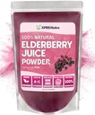 XPRS Nutraのエルダーベリー ジュースの粉-Elderberryの粉の有機性フルーツ ジュースの組合せ-ビタミンAおよびCの豊富な粉にされたエルダーベリーの補足 (16のoz)