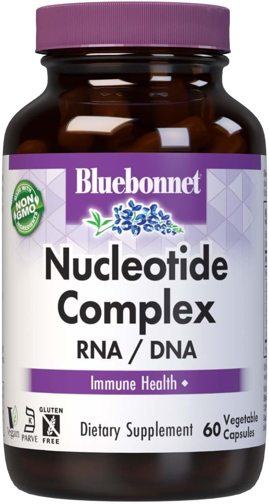 BlueBonnet Nucleotideの複雑な補足、60の計算、白