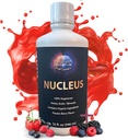 Nucleusの液体のビタミン-人および女性のためのMultivitaminの栄養飲み物、砂糖およびグルテンフリーのベジタリアンのMultivitaminの補足、人工的な味か甘味料無し- 32のoz (情熱の果実味)