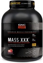 GNC AMP の固まり XXX、臨床的に証明される重量のゲインダーの蛋白質の粉、改良します強さおよびサイズ、780 カロリー、50g 蛋白質、マイクロ化されたアミノ酸、クレアチン、ベタイン、いちご、13 サービング、6 ポンド