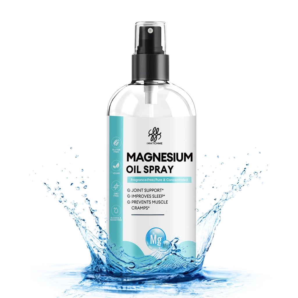 マグネシウム油スプレー - 家族サイズ13.19 oz マグネシウム油 フィート&ボディ - 純粋で、 Topical - 脚のクランプ、共同健康及び睡眠サポート、栄養肌&髪 - 自然で、古代鉱物