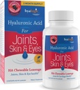 Hyalogic Hyaluronicの酸のChewable Lozenge - スキン ケア及び目のためのChewableタブレット–ビーガン、砂糖なしおよびベリーはHyaluronicの酸の補足(60の計算)を好みました