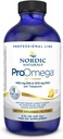 Nordic Naturals ProOmega Liquid、レモンフレーバー - 8 oz - 2840 mg Omega-3 - EPA&DHAとの高い効力魚油 - 脳、目、心、および免疫の健康を促進 - 非GMO - 48 サービング