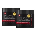 iRestoreは女性のための高度の毛の成長の補足、より速い毛の再生のための毛のビタミン、毛損失および薄くなることのためのベストを- 1つの月の供給それぞれ- 1の計算(2のパック)--黒を乾燥します