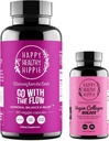 幸せな健康なHippieビーガンコラーゲンビルダー&女性180 Ctのためのフローホルモンバランスに行く