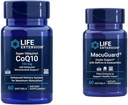 生命延長極度のUbiquinol CoQ10中心の健康の細胞エネルギー60 Softgels及びMacuguard Ocularサポート ルテインのZeaxanthinのアスタキサンチンの目の健康60の計算