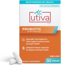 Szio + Utiva Probiotic – 尿路と腸の健康のサプリメント – 12 億 CFU Lactobacillus & Bifidobacterium 男性と女性のためのプロバイオティック, 30 遅延リリースベジカプセル