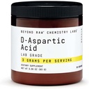 BEYOND RAW Chemistry Labs D-アスパラギン酸パウダー、筋肉の発達と回復、30サービング