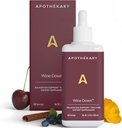 Apothékary Wine Down, Natural Sleep and Relaxation Support, アルコールフリー・レッド・ワイン・インスパイア・ハーブ・ドロップ, Blue Vervain, Tart Cherry, カリフォルニア・ポピー, 4 オンス, 100 サービング