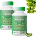 モリンガのカプセル、純粋なモリンガの粉のカプセル-Nutrient-Rich Moringa-の800mgはエネルギー、ガットの井戸になる(2PCS)を促進します