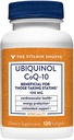 ビタミンショップペUbiquinol CoQ-10 100mg - Statinsを服用している人のための有益な - 心と細胞の健康と健康的なエネルギー生産をサポートし、エッセンシャル抗酸化剤 - 一度毎日(120 Softgels)