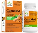 Terry Naturally CuraMed 750mg - 脳と心臓の健康サポートのための抗酸化サプリメント - 高頻度のクルクミンコンプレックスと栄養補助食品 - 腎臓、肝臓および免疫の健康サポート - 90 Softgels