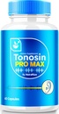 NutraRize Tonosin Pro Maxカプセル、公式イヤーヘルスフォーミュラ、インナーイヤーヘルス、プレミアム補聴器サポート、TonosinProMaxレビュー(60カプセル)を促進するためのオールナチュラルサプリメント