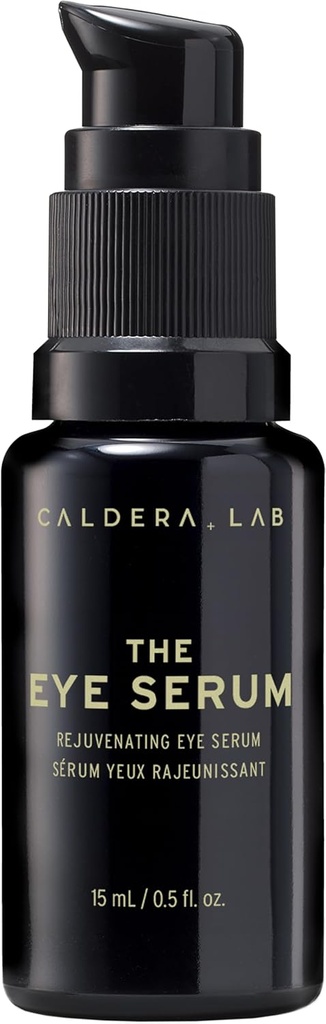 Caldera + Lab The Eye Serum | 男性の目の血清は、細かいライン、暗い円、パフィネスのために処方されています。