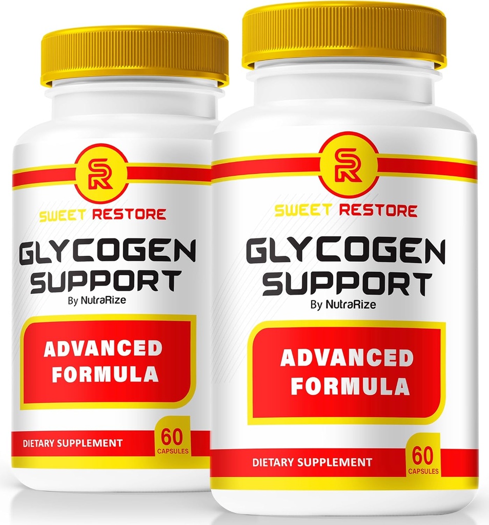 NutraRize(Glycogenサポート2個セット、公式Glycogenサポートカプセル、ジョイントサポートフォーミュラレビュー(120カプセル))