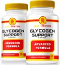 NutraRize (Pack of 2 Sweet Restore Glycogen Support, Official Glycogen Support Capsules, Joint Support Formula Reviews (120 Capsules)