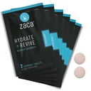 Zaca Recovery Chewable Supplement | Hydrate + Revive | パーティー、旅行、エクササイズ、高度 | シュガーフリー&グルテンフリー | ミックスベリー 6 パケット = 12 錠