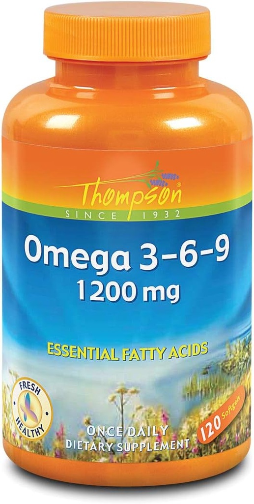 トンプソンオメガ3-6-9 1200mg | 120ct