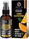 Sistem Liposomal Glutathione Supplement, Antioxidants, Detox Cleanse, Immune Support Supplement, Vitamin C, Liposomal Spray, Glutathione Serum, Tropical Citrus Flavor