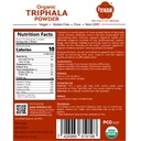 Iyasa Holisticsの有機性 Triphalaの粉、Ayurvedaのスーパーフード、自然なボディDetoxの溶接の洗剤、Herbal Laxativeの8 Ounce 226グラム