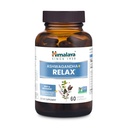 Himalaya Ashwagandha+ リラックス, GABAと, リセットのための聖バジル & ストレス救済, ビーガン, グルテンフリー, 540 mg, 60 ベジタリアンカプセル, 1 ヶ月の供給