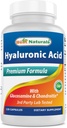 最もよいNaturals Hyaluronic酸100のmg 120のカプセル-サポート健康な接合箇所および若々しい皮 (859375002702)