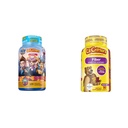 L'il Critters Patrol Gummy Vites Multivitamin for Kids, 190 Gummies と L'il Critters Fiber Gummy Supplement for Kids, 90 グミズ