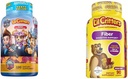 L'il Critters Patrol Gummy Vites Multivitamin for Kids, 190 Gummies と L'il Critters Fiber Gummy Supplement for Kids, 90 グミズ
