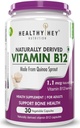 100%ナチュラルビタミンB12 - 免疫健康をサポート | 非合成・非化学 | 30 Veg. カプセル