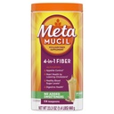 Metamucil繊維、4-in-1ピシリウム繊維の補足、砂糖の自由な粉、風味が悪い飲み物、114のサービング(包装5月Vary)