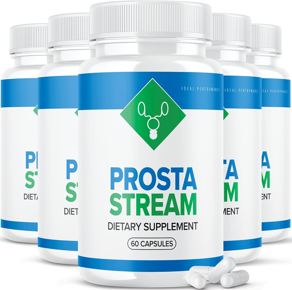 IDEAL PERFORMANCE (5 パック) Prosta のストリームの前立腺の補足の Prostastream の丸薬(300 カプセル)