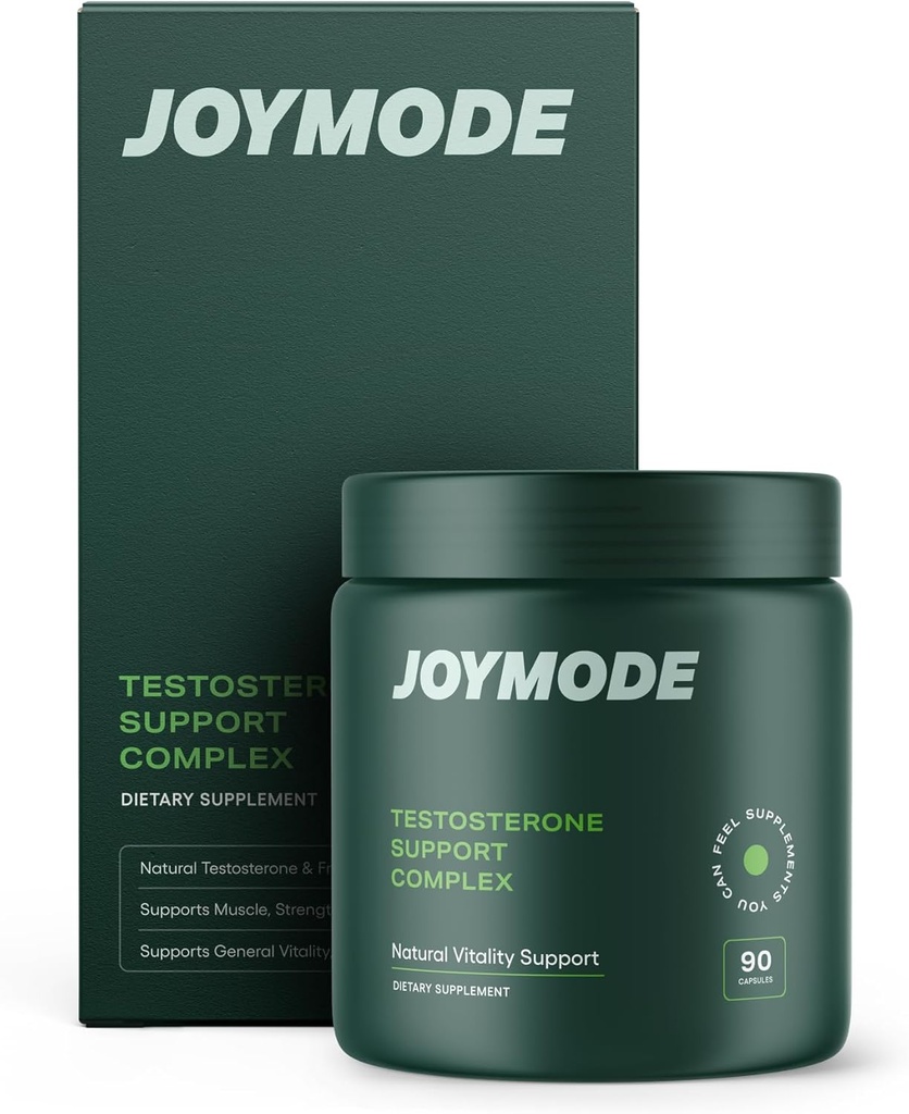 JOYMODEのテストステロンのサポート複合体(90ct) -人のw/Ashwagandha、DIM、マグネシウム、亜鉛及びほう素のための自然な補足