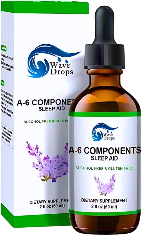 "Valeian Root、Melatonin、Chamomile、Lavender、Rhodiola Rose、およびビタミンB6睡眠サポート付きのSleep Aidドロップスペシャルフォーミュラ