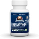 源のNaturalsのMelatoninの助けは眠り*、2のmg - 60のタイム リリースされたタブレットを促進します