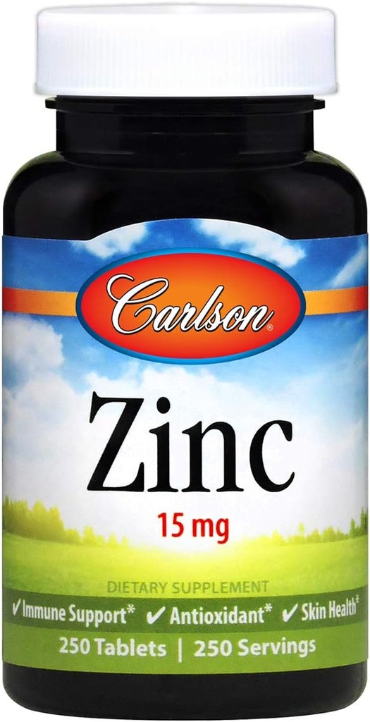 カールソンラボ亜鉛、15mg、250錠
