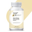 毛の成長の補足250のmg - Folicの酸、B-Vitamins及びBiotinが付いている人および女性のための反灰色の補足-灰色の毛の変更を支え、強い健康な毛を促進します