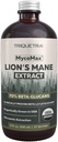 MycoMax Lions Mane Extract - 70% Beta Glucans, Max Potency Organic Lions Mane Supplement, US Grown + Ultrasonic Extraction - 500 mg per serving - Mental Clarity, Focus and Memory - 8 oz.