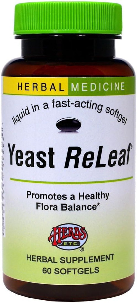 ハーブ等イーストReLeaf®のSoftgels 60のct