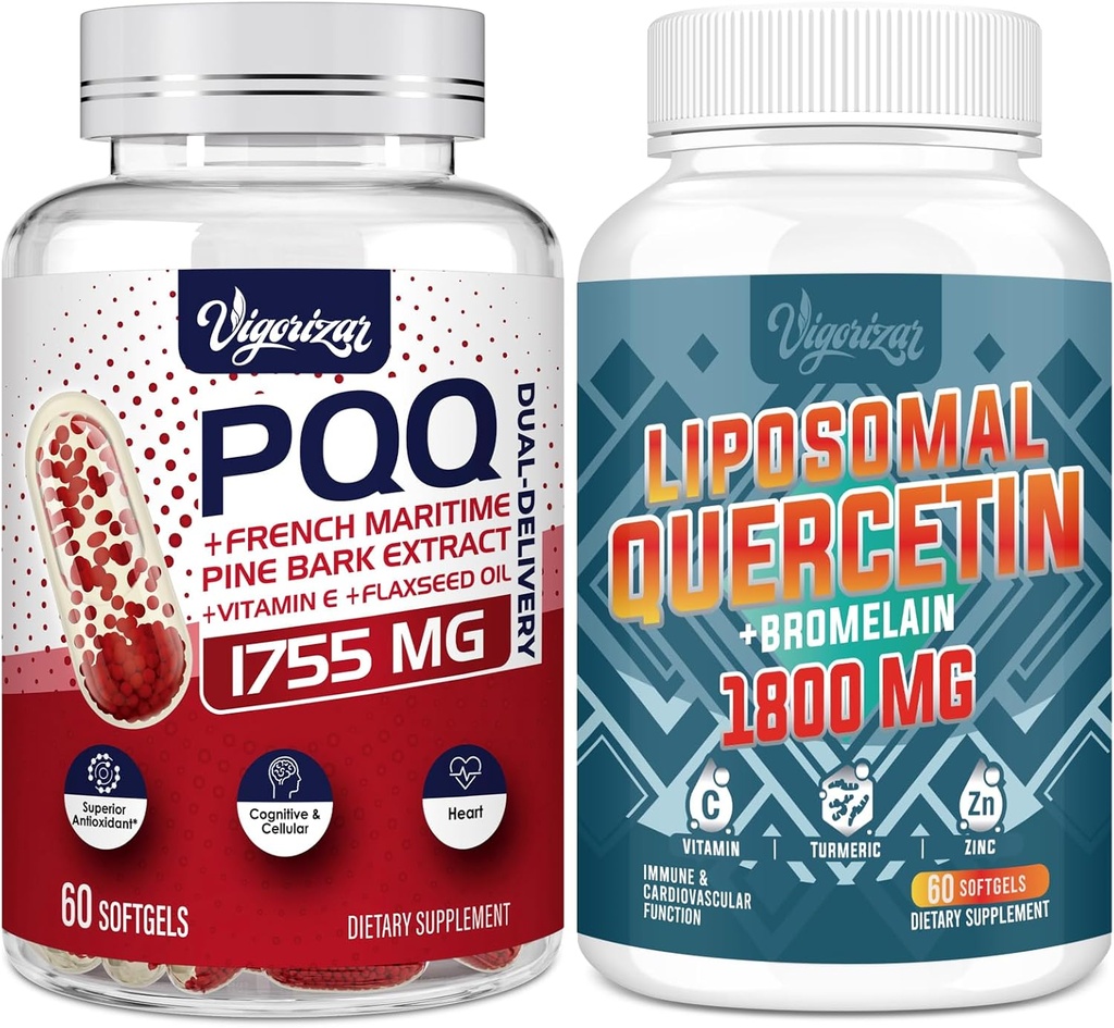Birsppy Vigorizarの二重配達+ 1600のMGのLiposomal QuercetinのPhytosomeのフランスのマリタイムのパインの樹皮のエキス