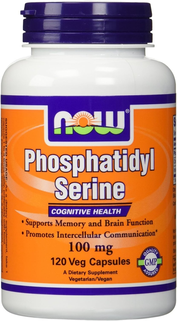 NOWの食糧Phosphatidylの穀物100mg (2 x 120) 240のベジのカプセル