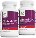 テリー自然に臨床OPCの余分強さ-心臓血管の健康及び焦点サポート-ブドウの種エキスの補足-免疫サポート補足- 60のSoftgels (2のパック)