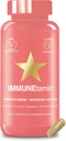 HAIRtamin IMMUNEtamin免疫ブースターカプセルと呼吸器サポート | 天然免疫サポートサプリメント&抗酸化剤 | 毎日のマルチビタミンW / Elderberry、ビタミンC、亜鉛、ビタミンD3