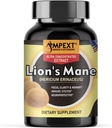 Lion’s Mane Mushroom Extract - Premium Quality, Only Fruiting Bodies, Cognitive Functions, Memory & Focus, Immunity Booster, 90 Veg Caps.