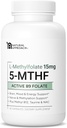 L-Methylfolate 15mg + メチルB12、D3、タウリン&NAC | MTHFR-Friendly Folate(高効力) | ビタミンB9&B12の生理活性形態 | 気分、メチル化、認知症のサプリメント | 60カプセル