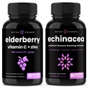 NutraChampsのエルダーベリーおよびEchinaceaの束