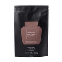 WelleCo植物ベースのチョコレートプロテインパウダー、有機玄米&エンドウ豆ブレンド、サービングあたり16gタンパク質、エネルギー、回復&毎日の栄養のための乳製品なしサプリメント、10.5oz
