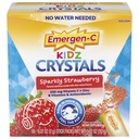 Emergen-C Kidz Crystals、On-the-Go Emergen-C Immuneは、ビタミンC、Bビタミン、亜鉛、マンガン、スパークリーベリー、ストッキングサッファ - 56スティックパックとサプリメント