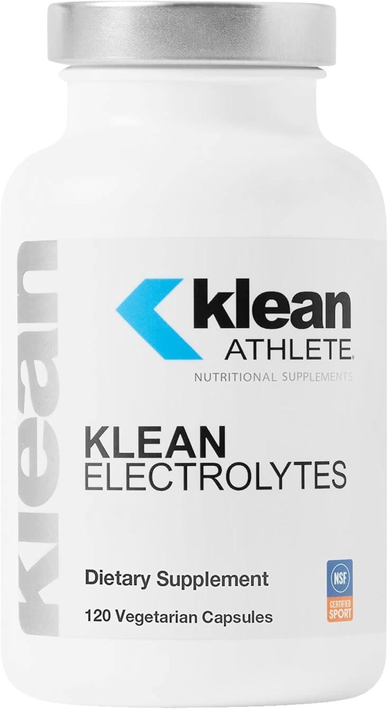 Klean Athlete Klean Electrolytes | 最適な健康を実現するために、水分補給ミネラルを補給 | NSFスポーツ認定 | カプセル120
