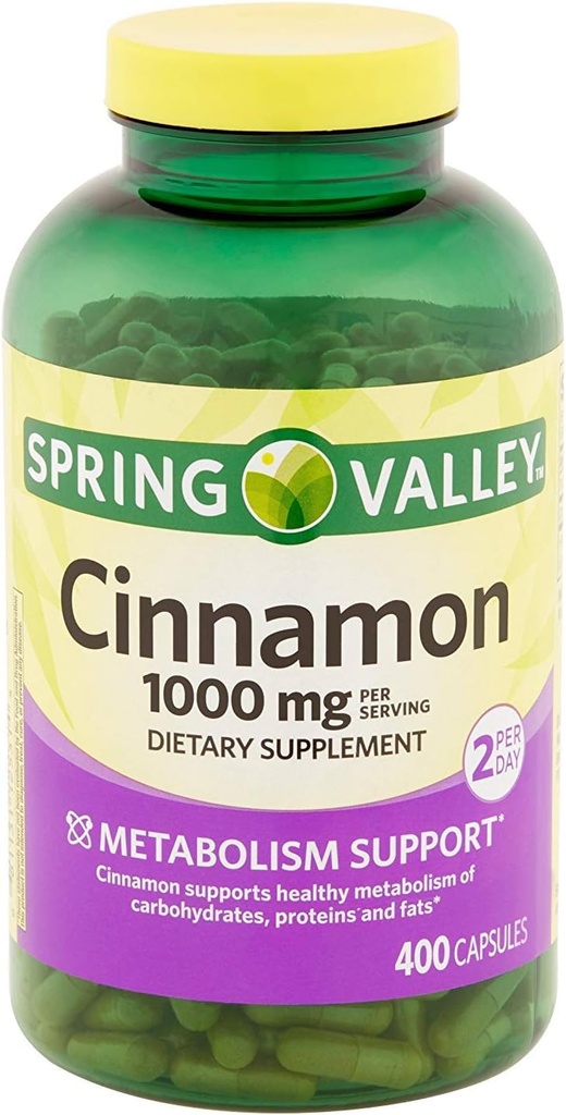 スプリングバレーシナモン1000 Mg 400カプセル